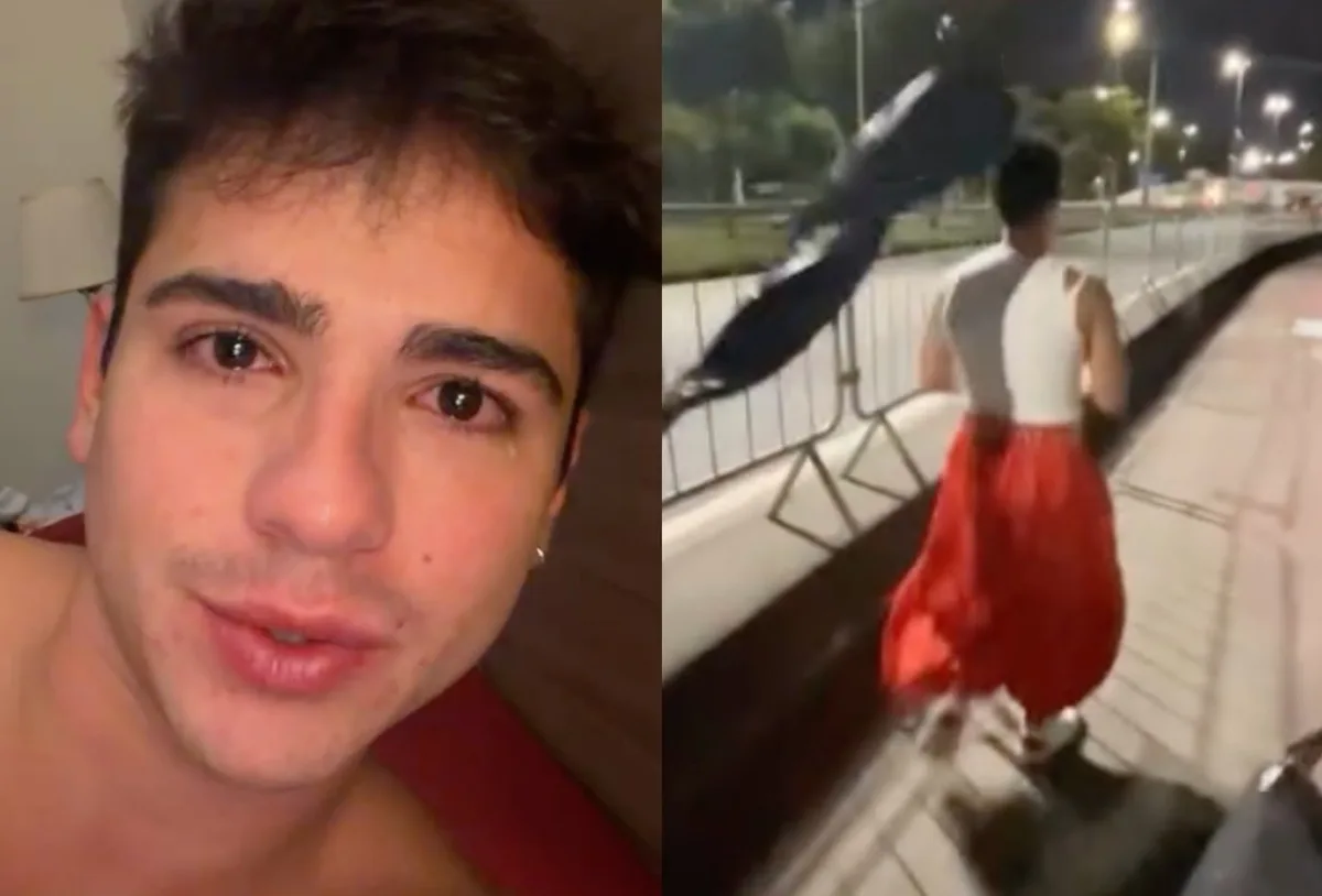 Ator João Victor Gonçalves relata hostilização após deixar o Rock in Rio