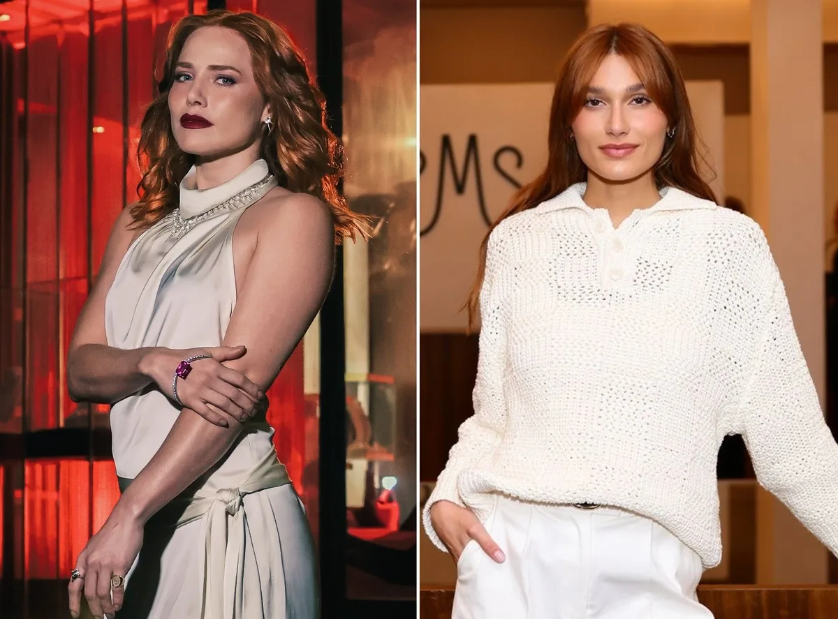 Adriana surge ruiva e com vestido de Sasha em cena de ‘Quem Ama Cuida’