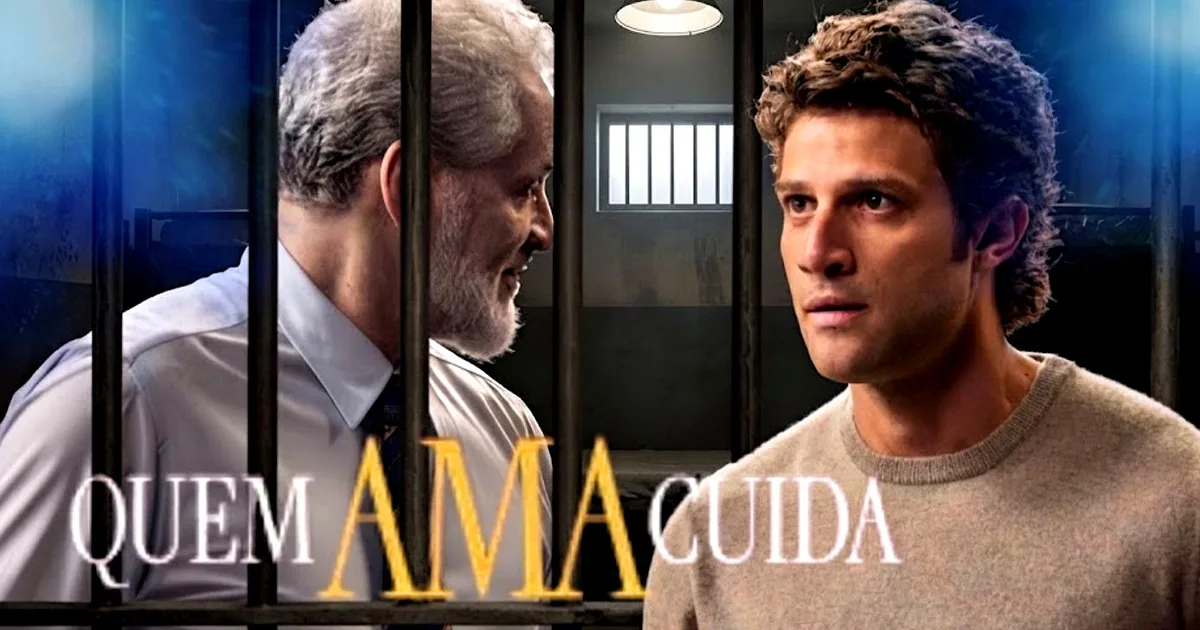Ademir agride o filho após condenação e é preso em Quem Ama Cuida