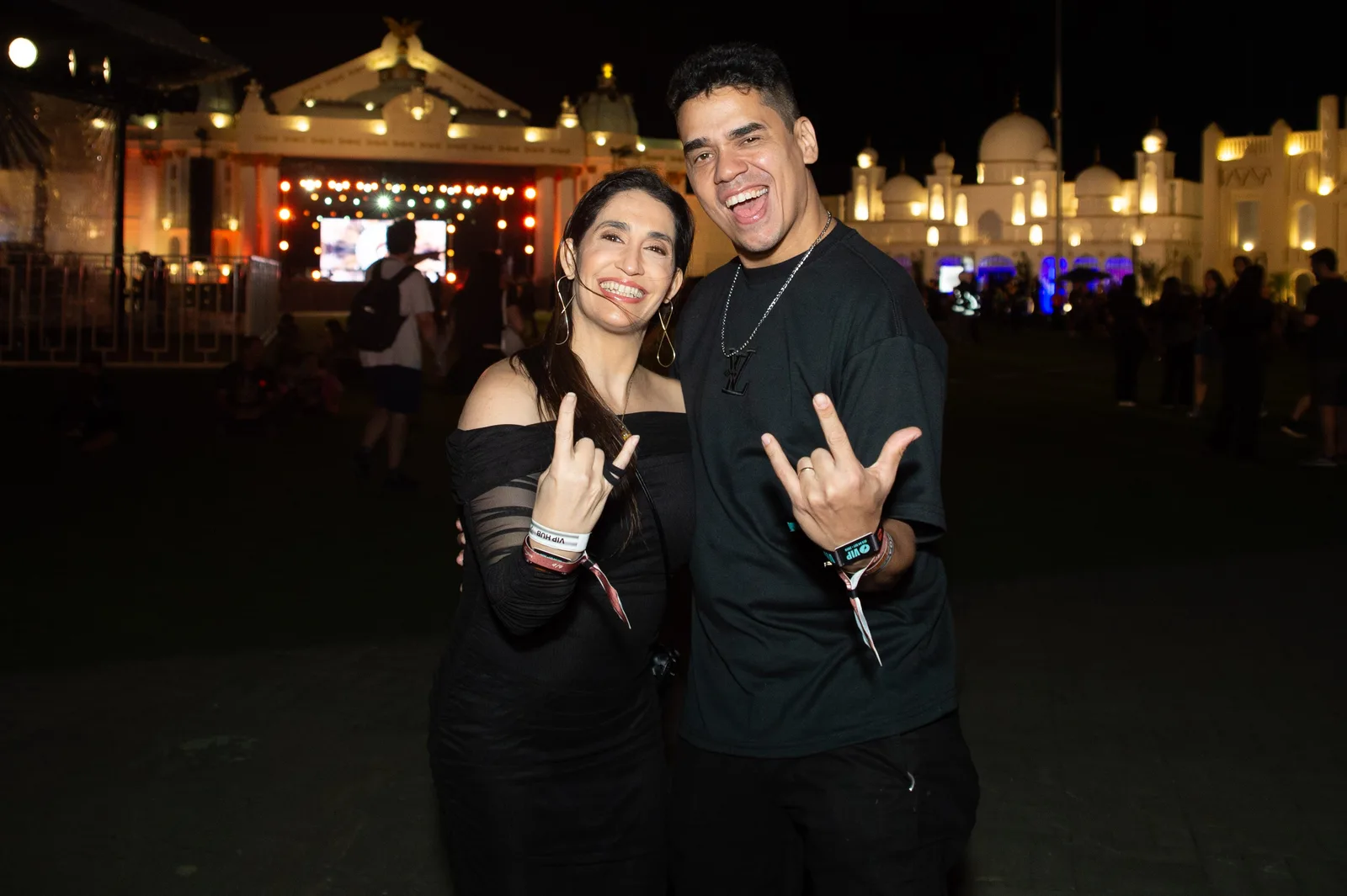 Dani Hypolito revela planos de ter filhos com Fábio Castro durante o Rock in Rio