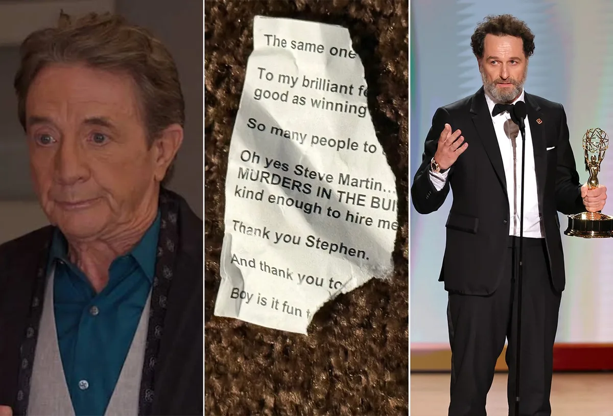 Matthew Rhys faz história no Emmy, e Martin Short rasga discurso preparado