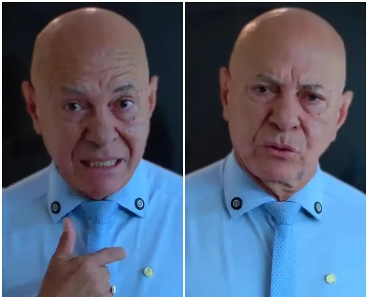 Professor Alcides reage a acusações de Felipe Cecílio em vídeo nas redes sociais