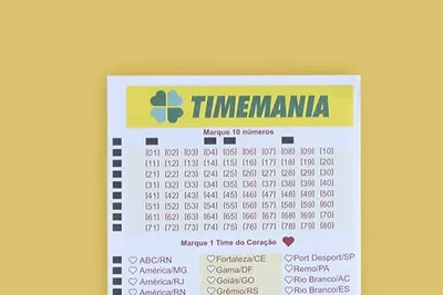 Timemania 2439 acumula prêmio principal; Altos/PI é o Time do Coração