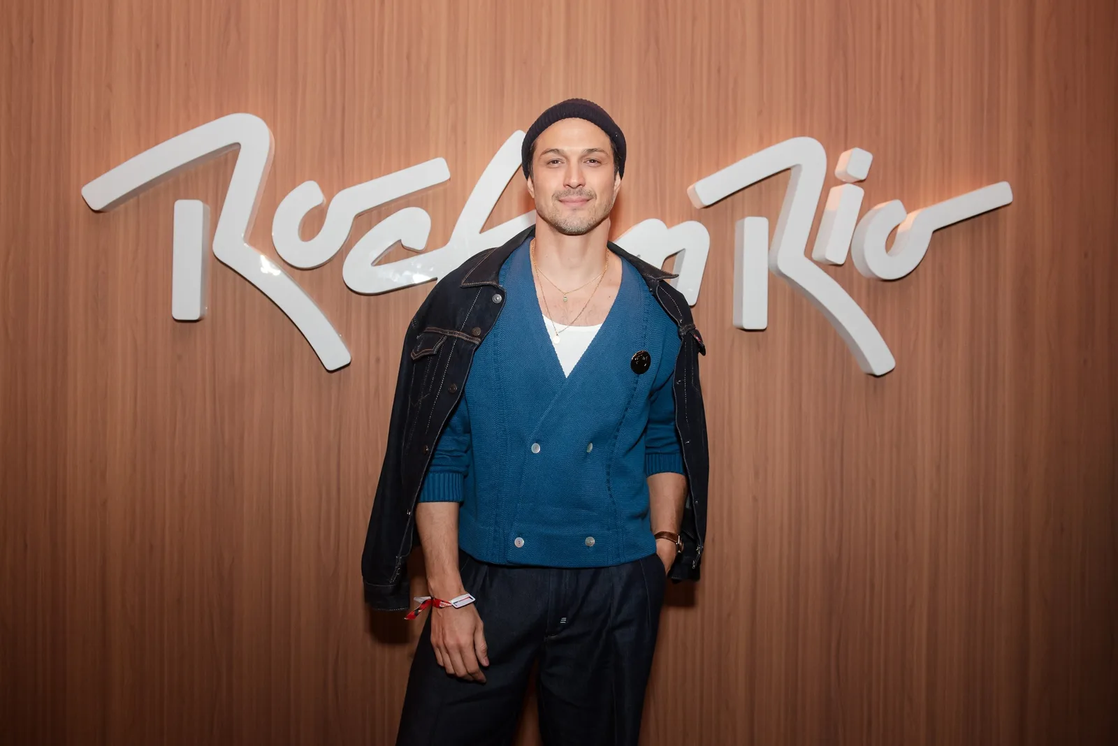 Romulo Estrela comenta vaidade e relação com o filho no Rock in Rio