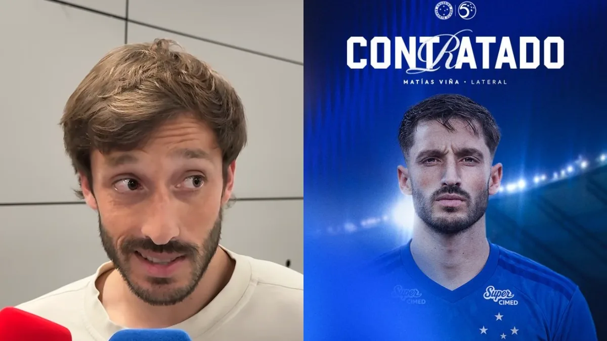 Viña critica demora em acordo entre Flamengo e River Plate antes de chegar ao Cruzeiro