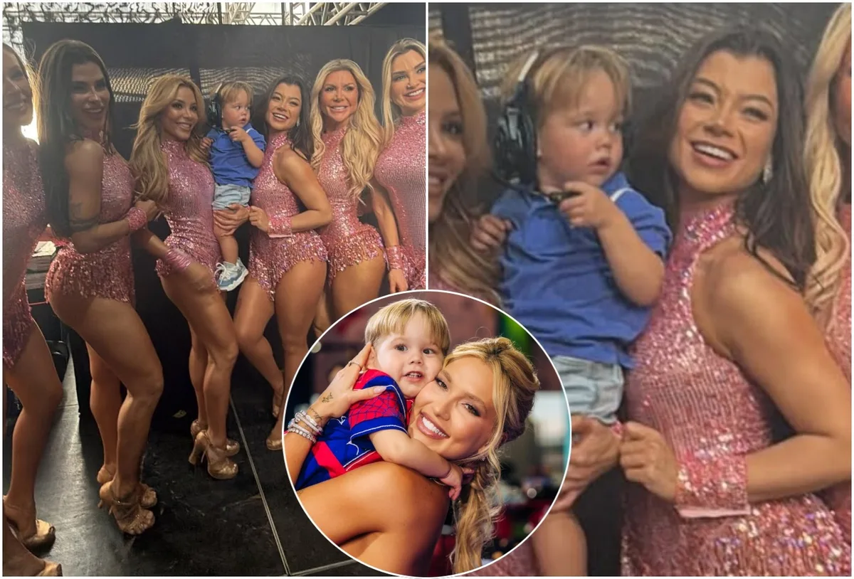 José Leonardo responde o que achou das bailarinas durante show do avô