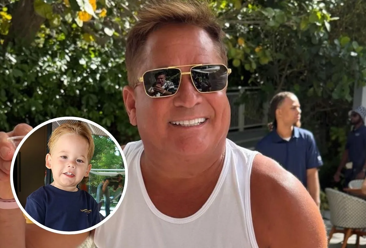 José Leonardo chama atenção por semelhança com o avô, Leonardo