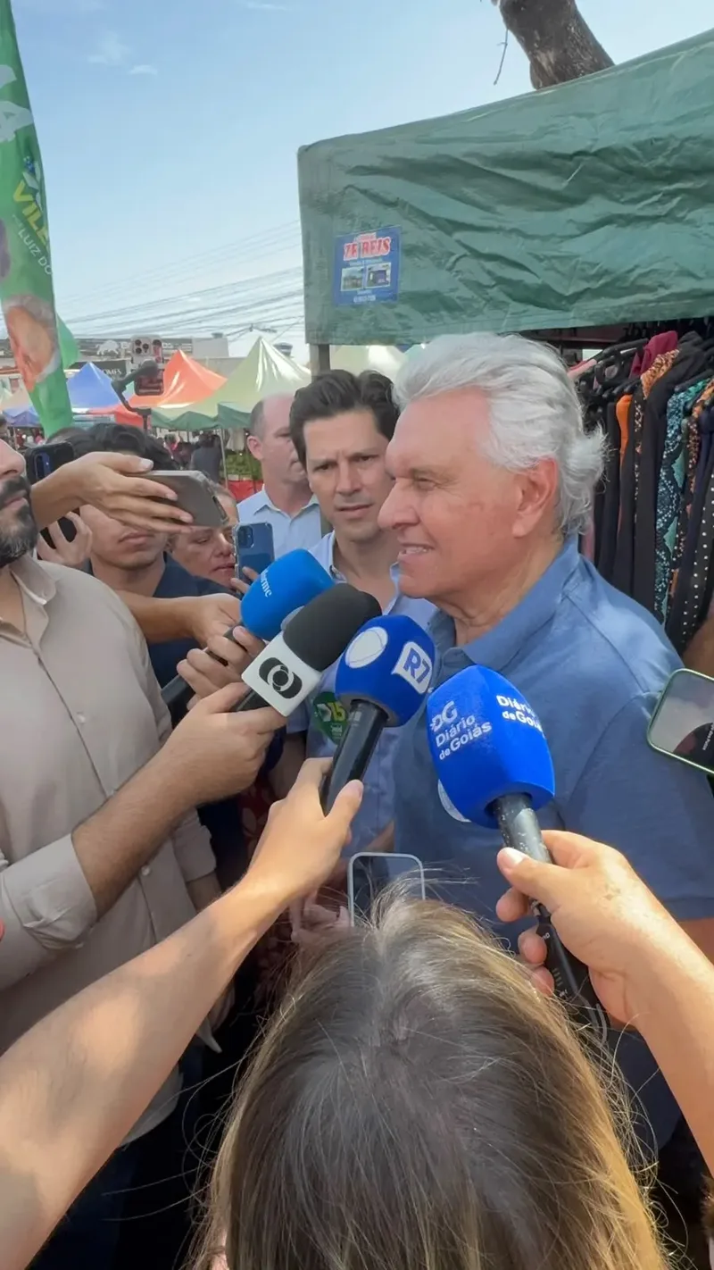 Caiado aposta no horário eleitoral para apresentar propostas e defende juros de 7%