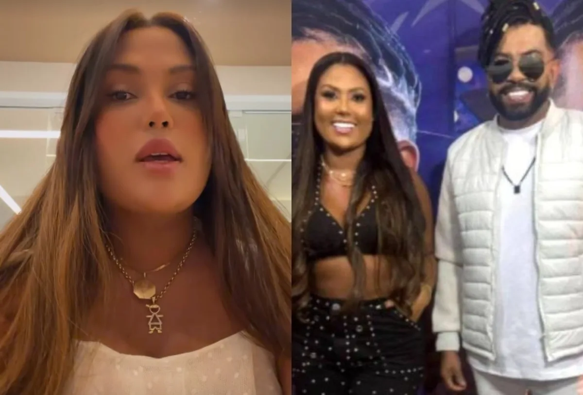 Jessica Dandara diz que rumores não afetam família com Silvanno Salles