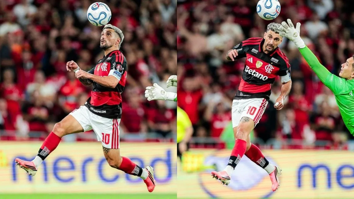 Arrascaeta chega a 14 gols e se aproxima de Zico na Libertadores pelo Flamengo