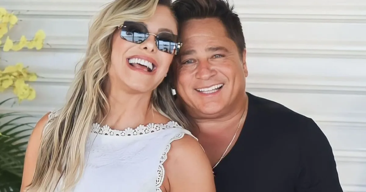 Poliana Rocha evita explicar ausência de Leonardo em festa do neto