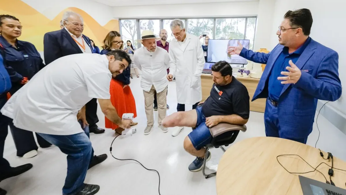 Lula visita centro de reabilitação ampliado do Hospital de Amor em Barretos