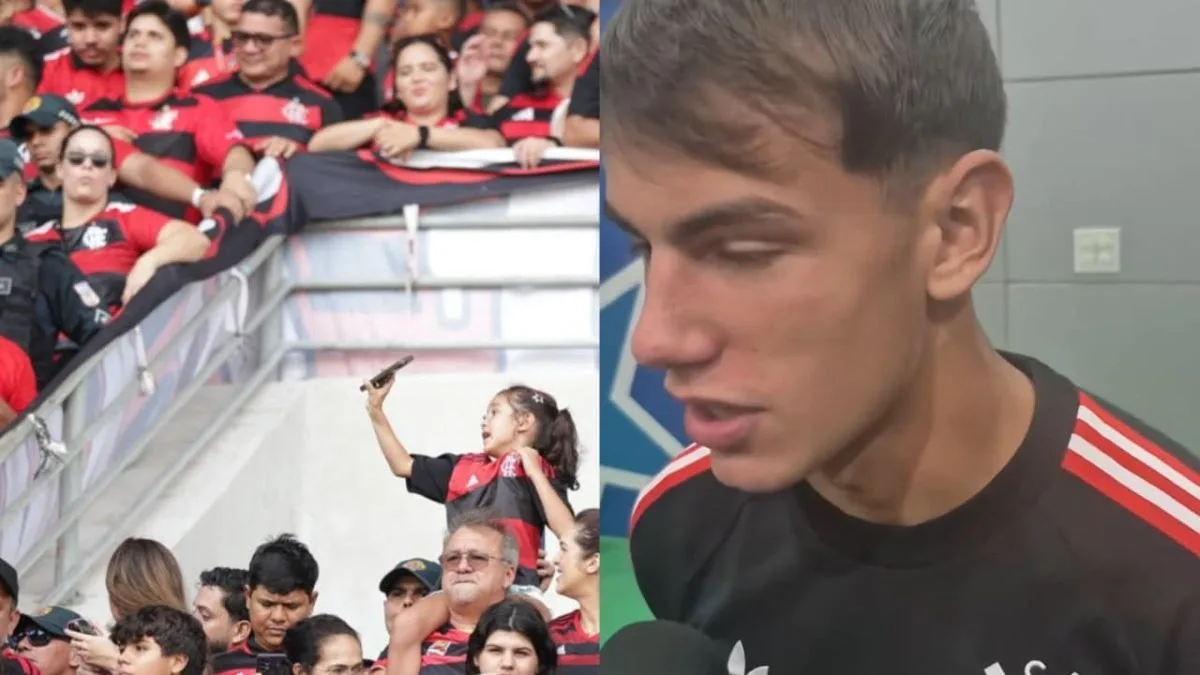 Joaquín Freitas destaca apoio da torcida do Flamengo após estreia contra o Remo