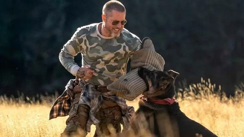 Brad Pitt destaca parceria com cães em filme sobre sobrevivência no Alasca