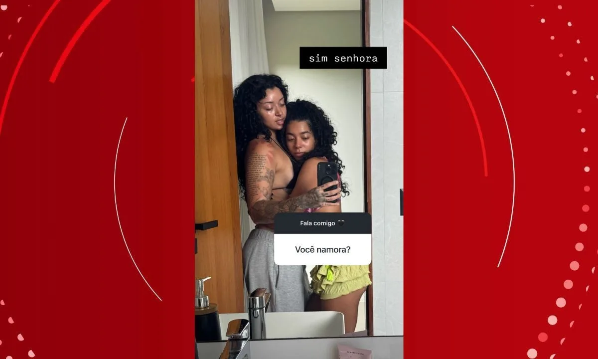 Camilly Victória confirma namoro com Amber Marie nas redes sociais