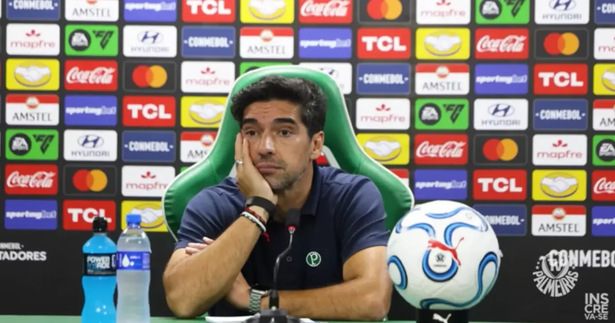Suspensão de Abel Ferreira é confirmada antes de Palmeiras x Fluminense