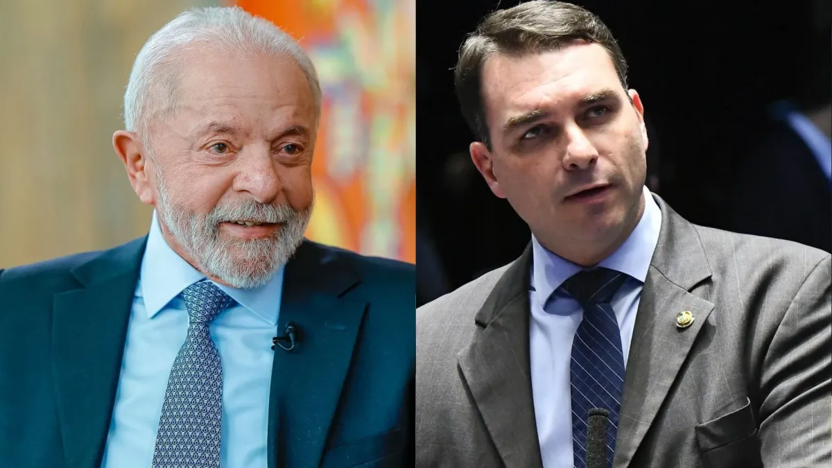 Pesquisa aponta vantagem de Lula na largada e empate com Flávio no segundo turno