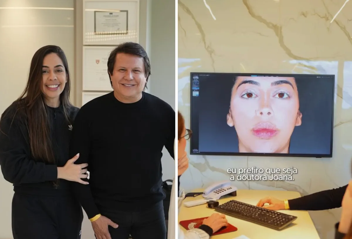 Flávia Correia planeja rinoplastia com apoio do cantor Giovani