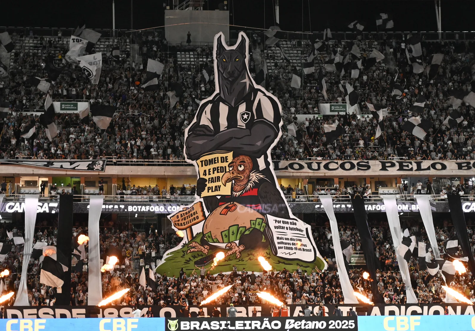 Cartões e retrospecto recente pesam antes de Botafogo x Palmeiras