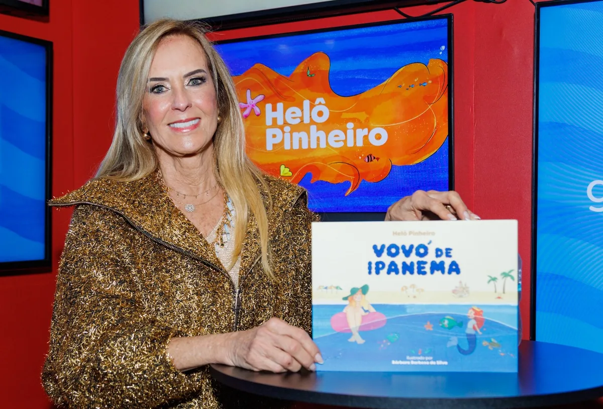 Helô Pinheiro lança livro infantil inspirado nas quatro netas