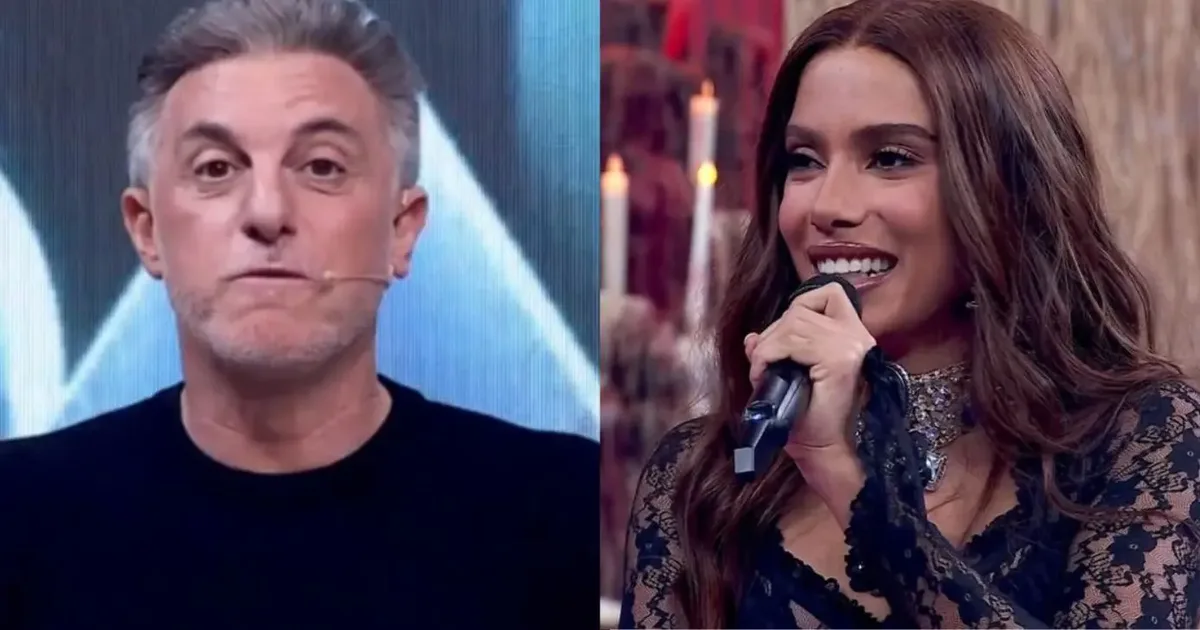 Anitta explica bastidores do Domingão e corrige Huck sobre música