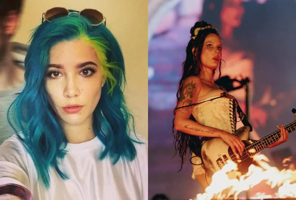 Halsey reforça fase roqueira com circle pits antes de show no Rock in Rio