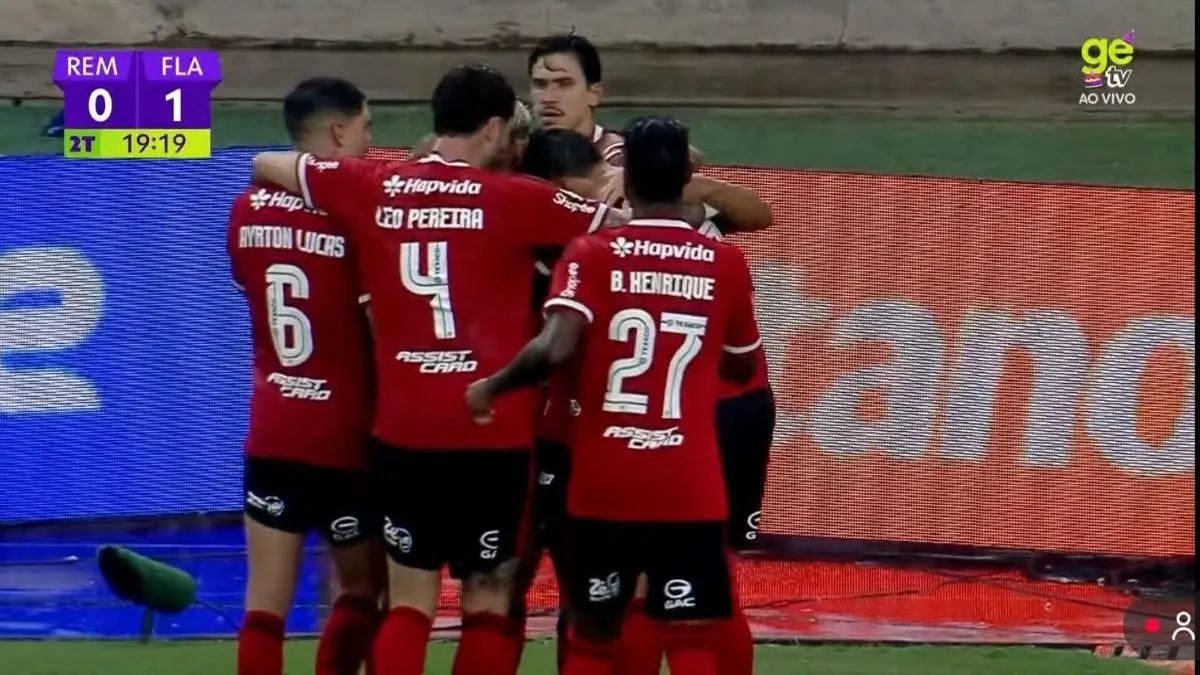 Flamengo vence o Remo no Mangueirão e assume liderança provisória