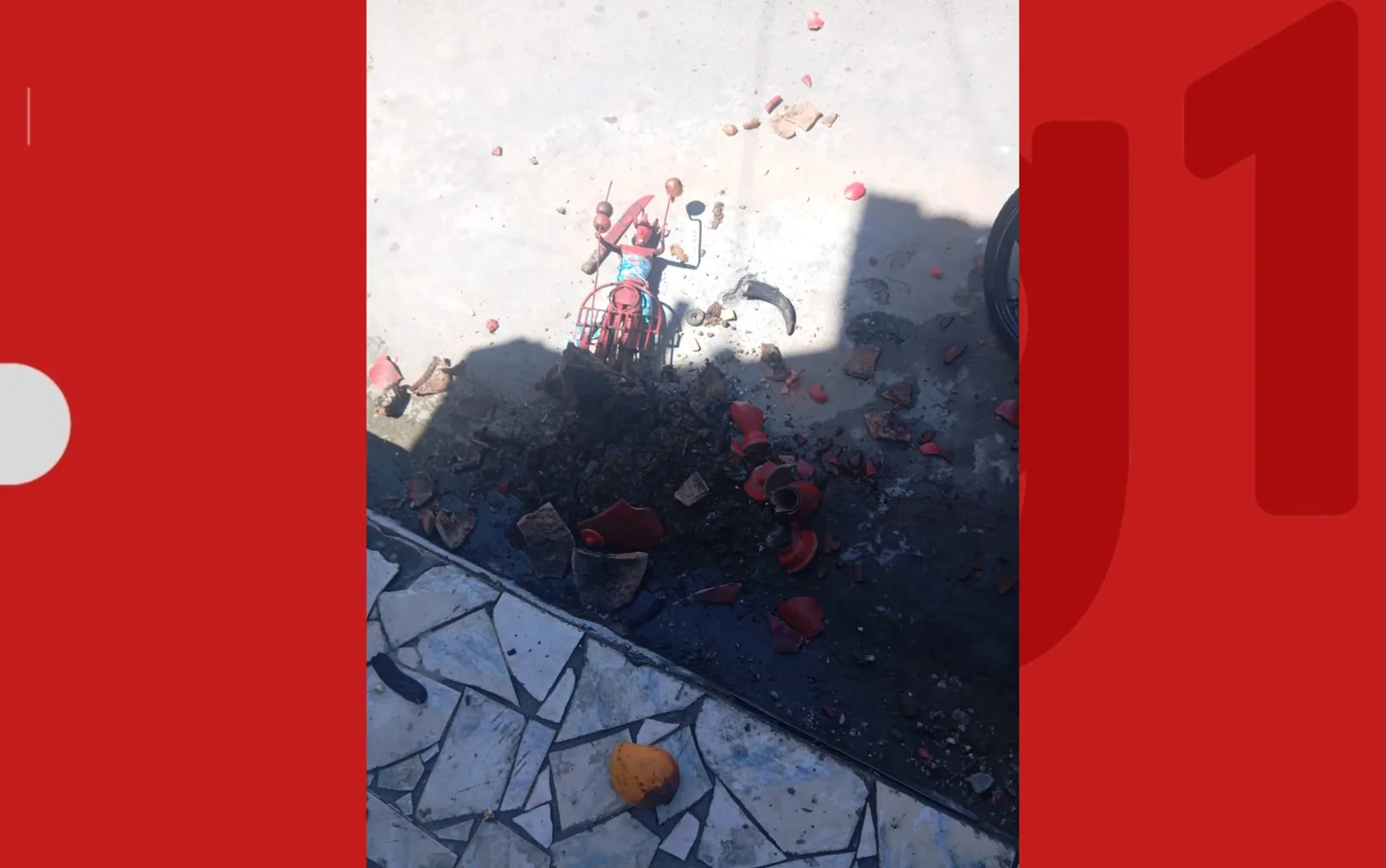 Pastor é denunciado após destruir assentamento de Exu em terreiro de Santo Amaro