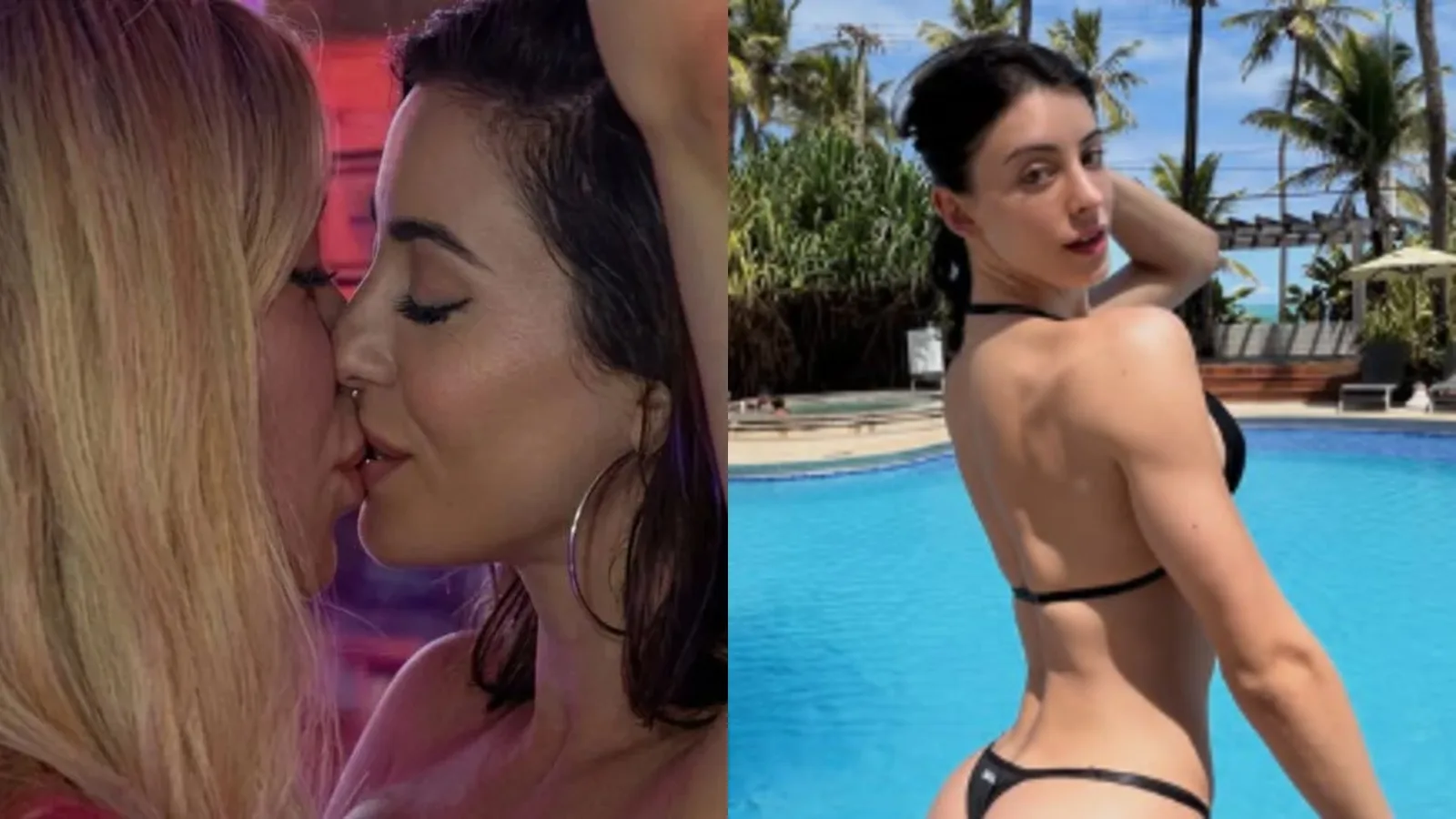 Bella Longuinho projeta novela, cinema e reality após beijo com Maya Massafera