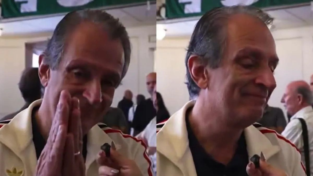 Casaco de Bap em velório de Paulo Angioni provoca reação entre torcedores do Fluminense