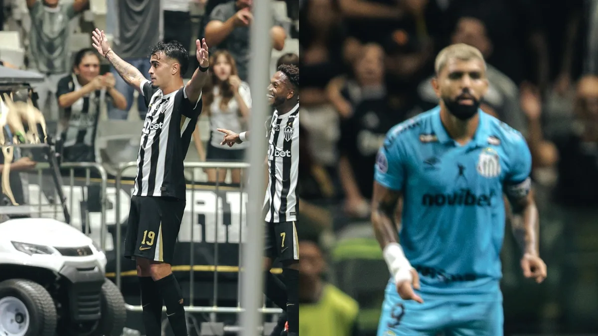 Atlético-MG elimina Santos nos pênaltis após vitória por 4 a 2