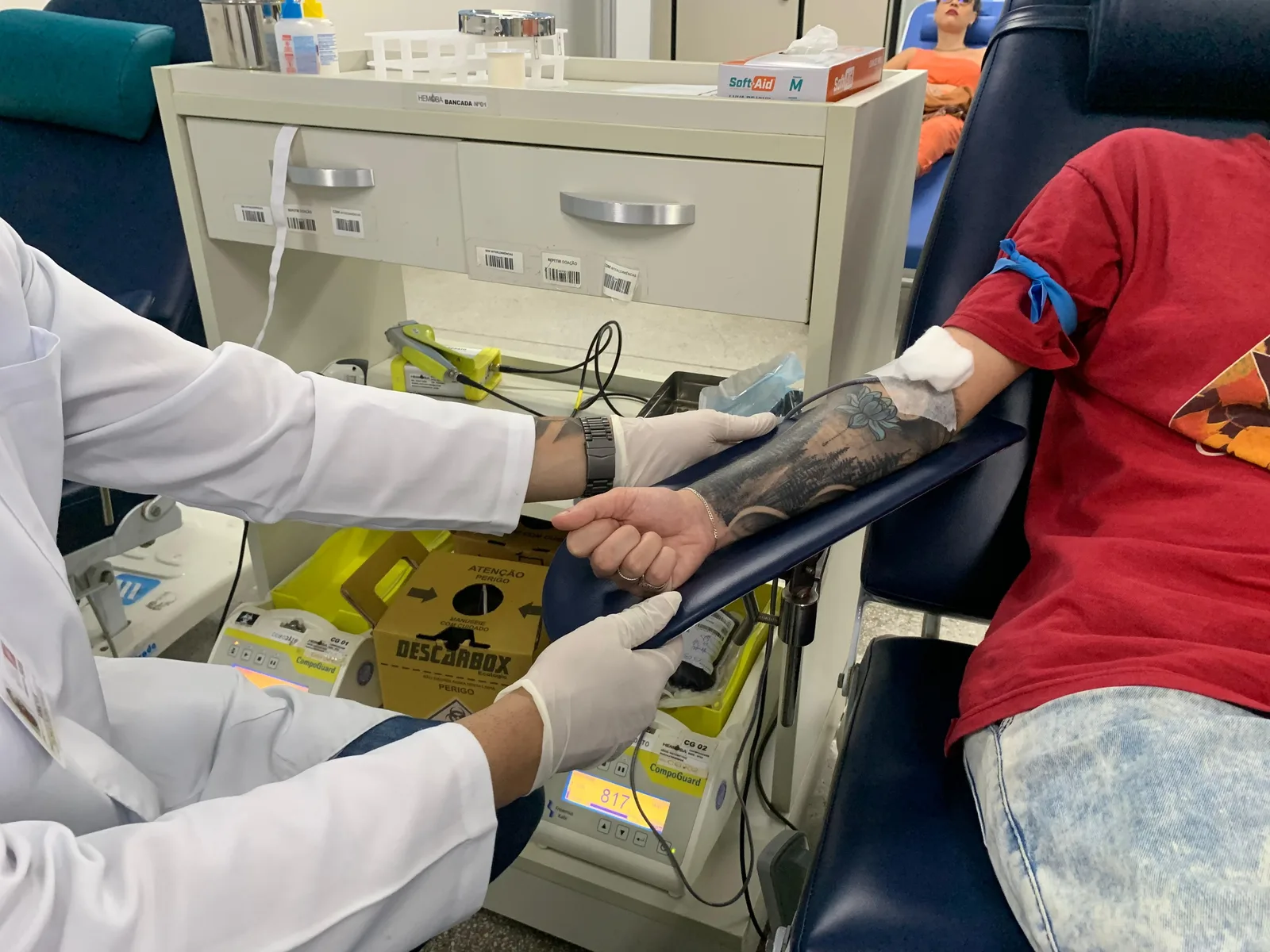 Hemoba faz mutirão de doação após estoque cair para dois dias na Bahia