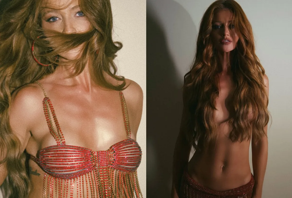Cintia Dicker publica fotos após confirmação como musa do Salgueiro