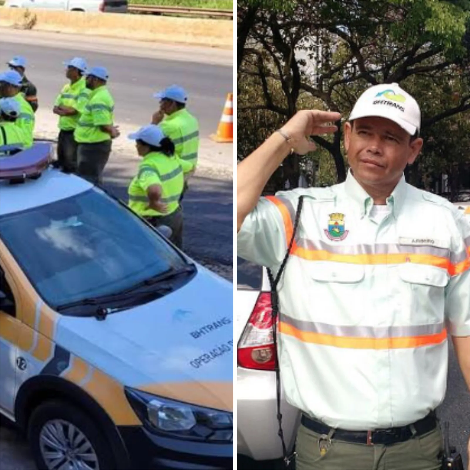 Interdição bloqueia trecho da Avenida do Contorno, em BH, nesta segunda-feira
