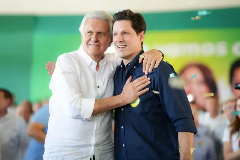 Caiado apresenta Daniel Vilela como continuidade de seu projeto em Goiás