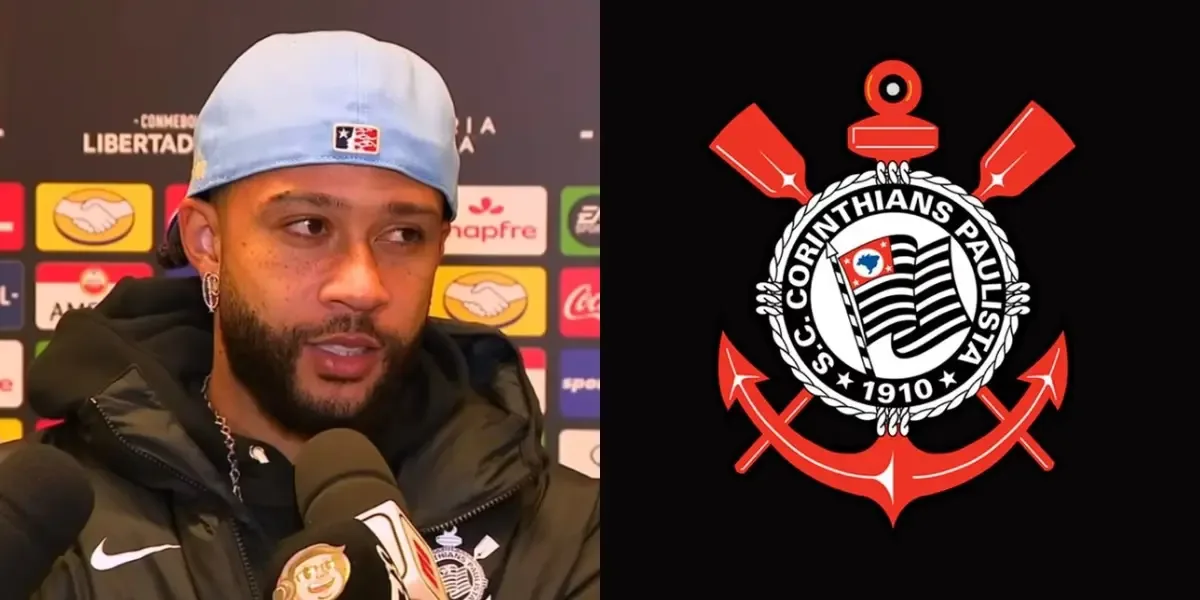 Torcida do Corinthians picha muros e cobra saída de Memphis Depay
