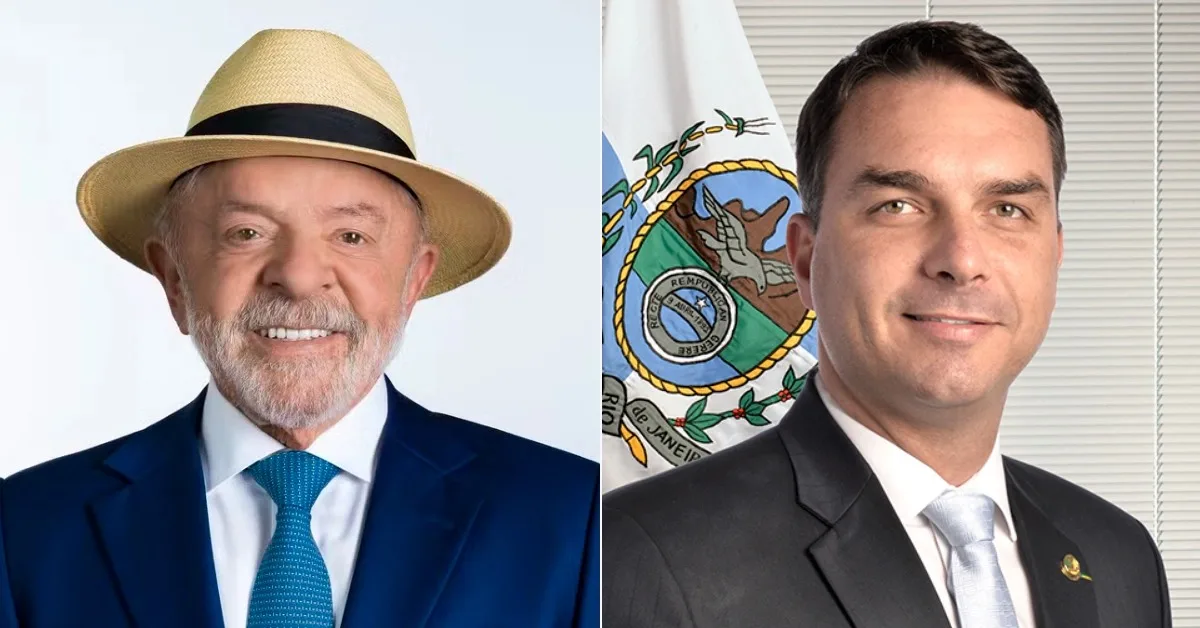 Lula lidera primeiro turno com 42%, seguido por Flávio Bolsonaro com 37%