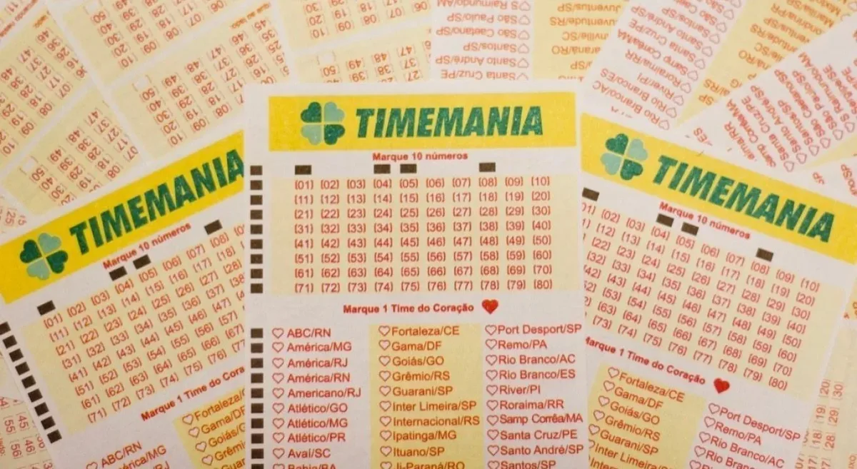 Timemania divulga dezenas do concurso 2442 e Time do Coração