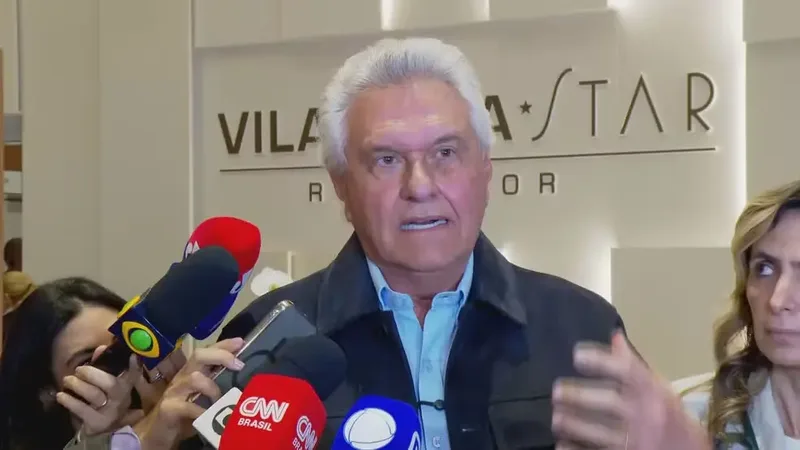 Caiado planeja debate após alta médica e mantém tratamento contra pneumonia