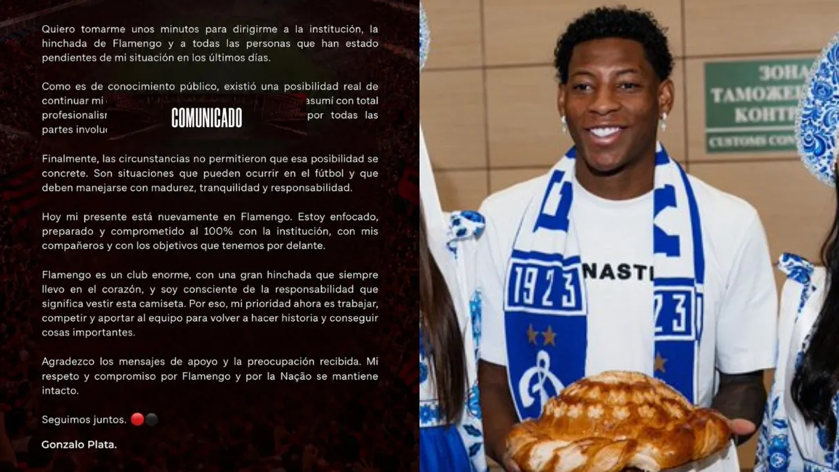 Gonzalo Plata confirma permanência no Flamengo após negociação frustrada