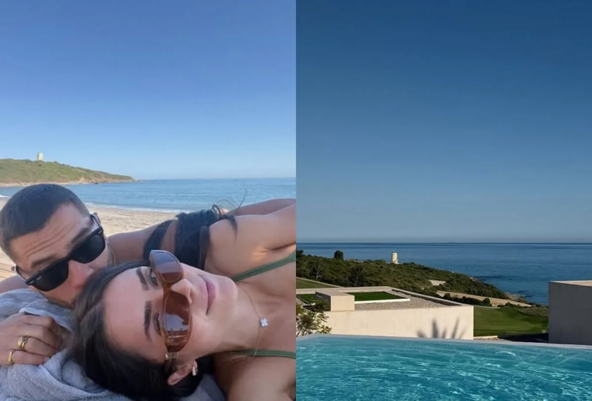 Jade Picon compartilha registros de viagem com André Lamoglia na Costa del Sol