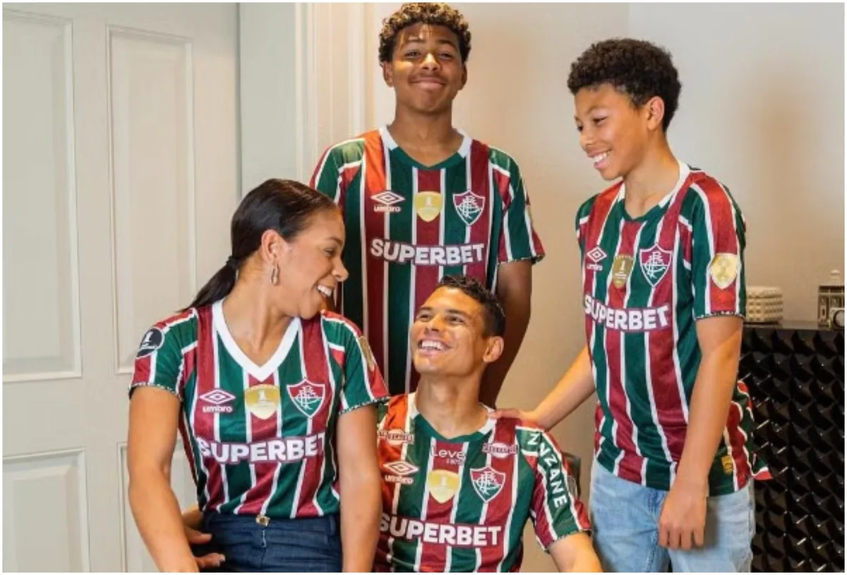 Belle Silva muda rotina para acompanhar reta final de Thiago Silva no Fluminense