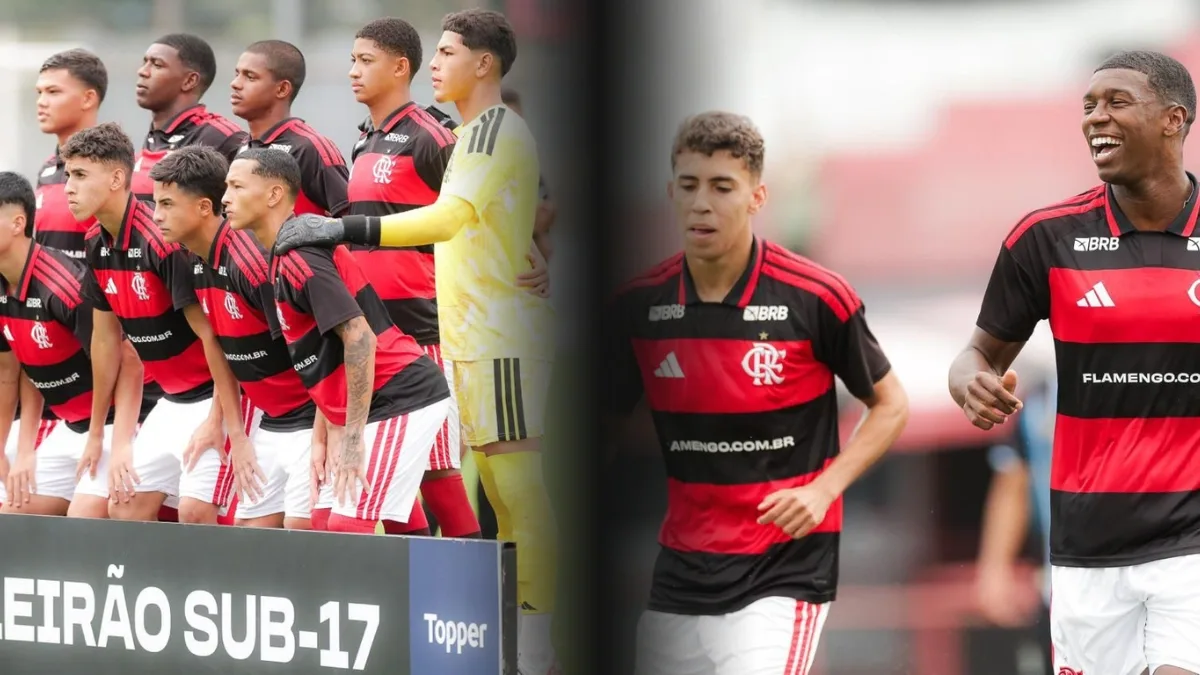 Flamengo Sub-17 vence o Grêmio e chega a 13 jogos invicto