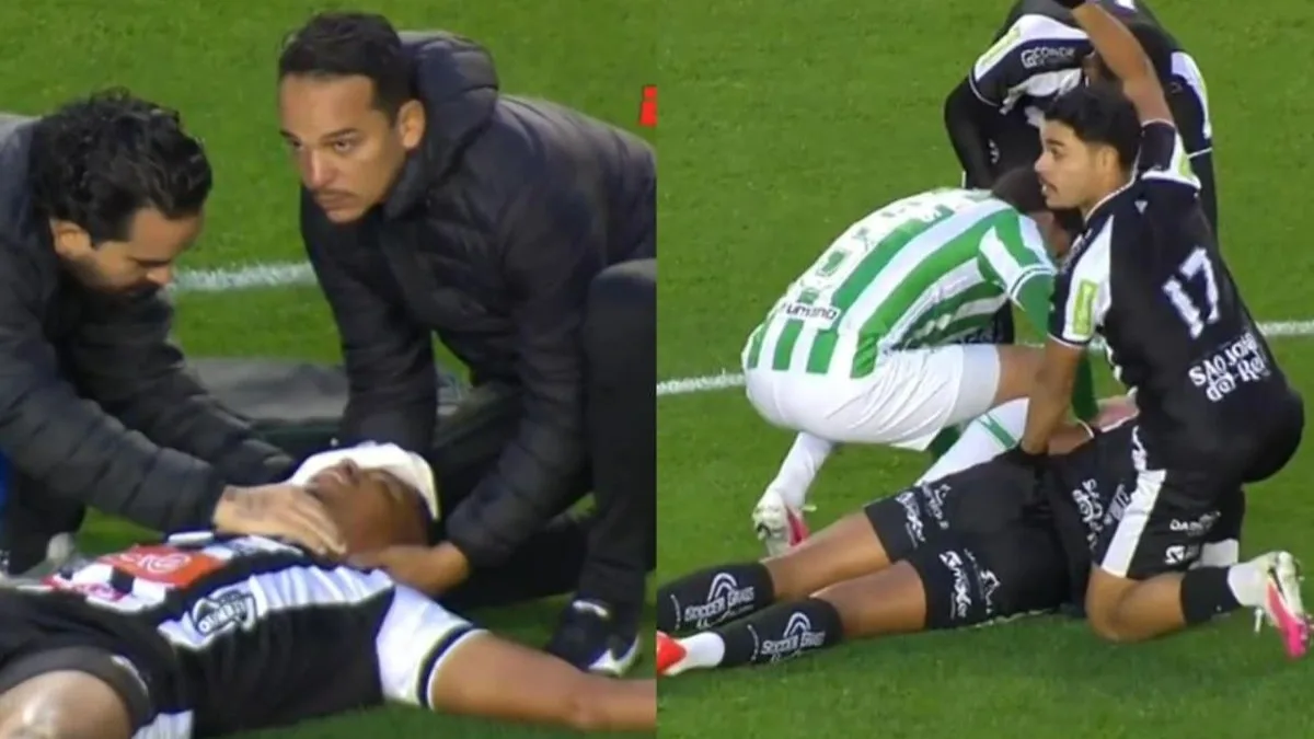 Carlinhos, do Flamengo, sofre trauma cranioencefálico em jogo da Série B