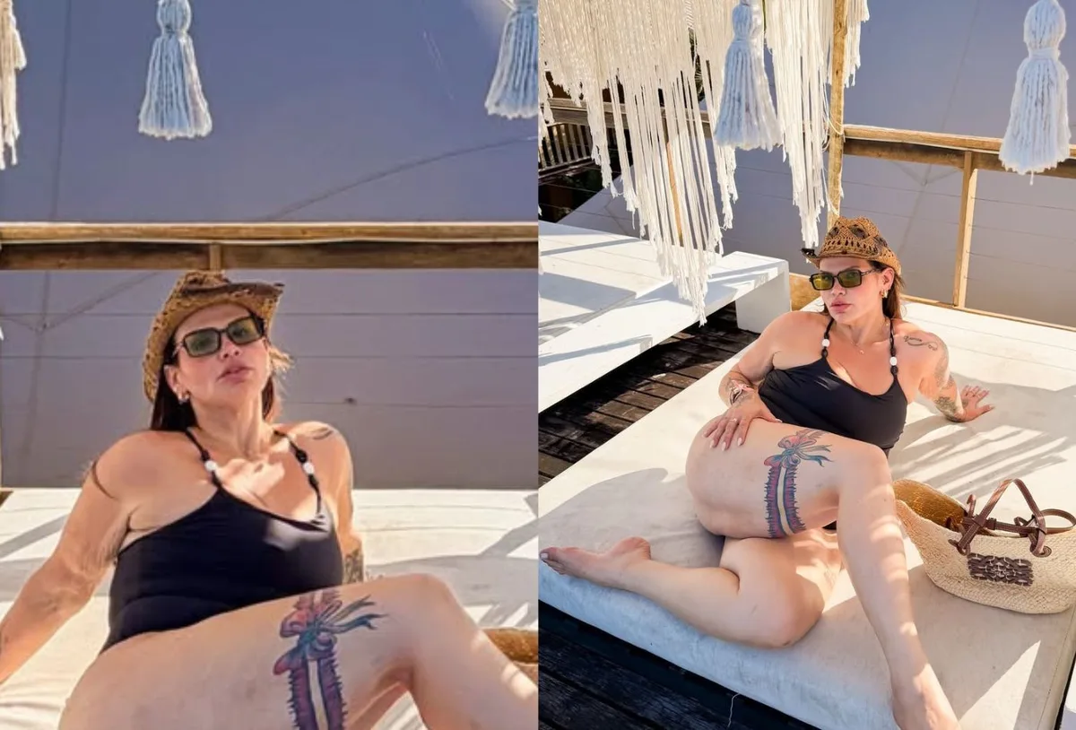 Thais Carla compartilha fotos de viagem após perder mais de 113 quilos