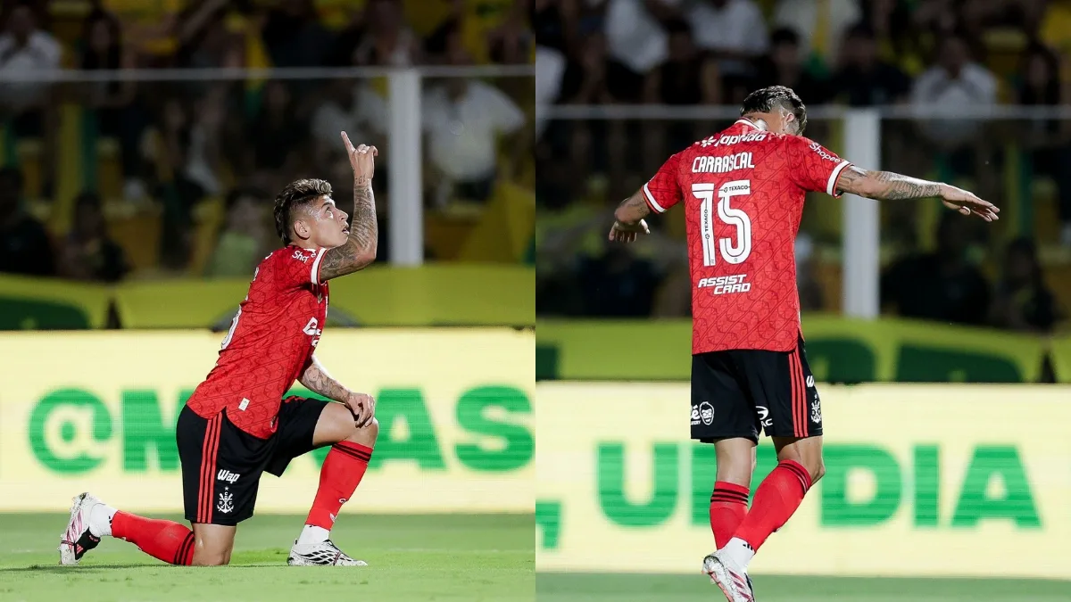 Carrascal aparece com cabelo trançado durante pausa do Flamengo