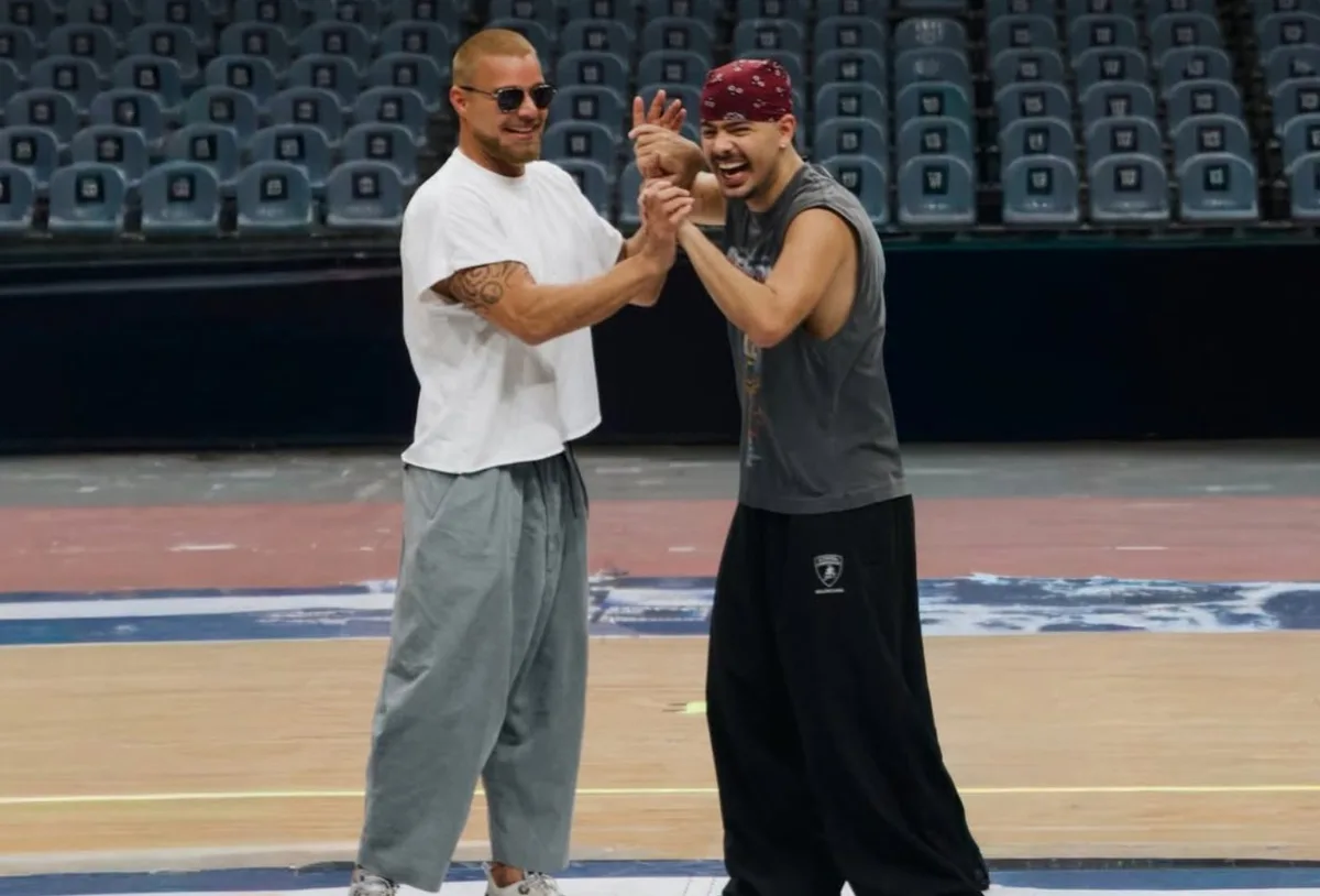 Pedro Sampaio e Ricky Martin apresentam parceria inédita no intervalo da NFL