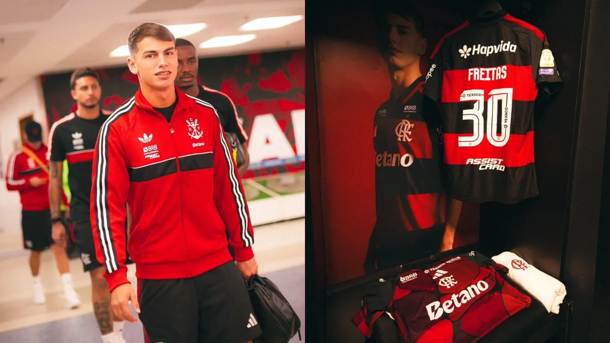 Joaquín Freitas participa de gol e ganha apoio no Flamengo