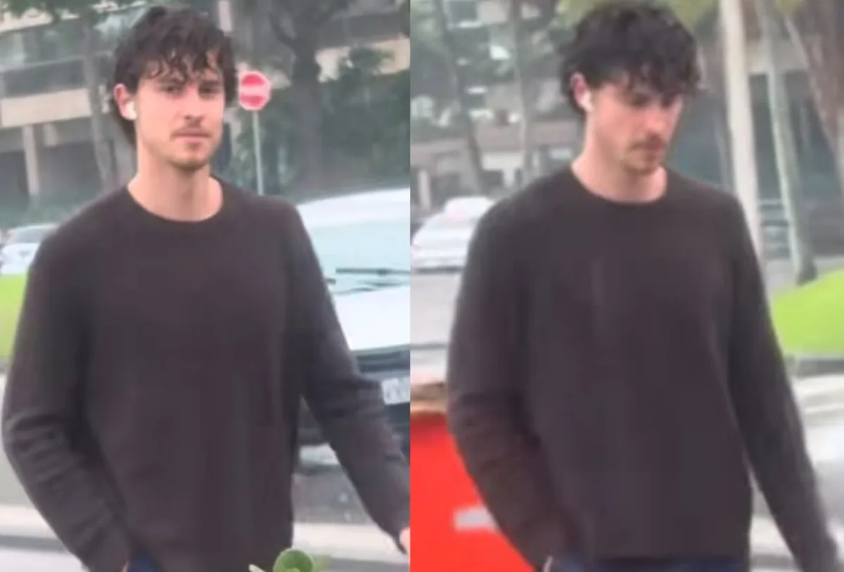 Fã registra passeio de Shawn Mendes durante chuva em São Conrado