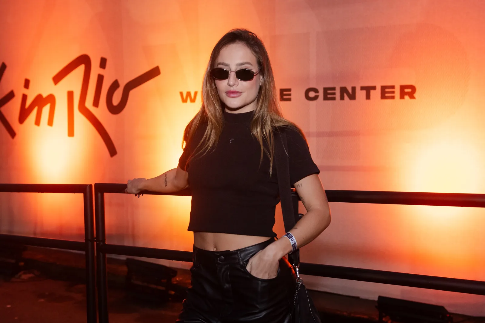 Bruna Griphao comenta rotina fitness durante maratona no Rock in Rio
